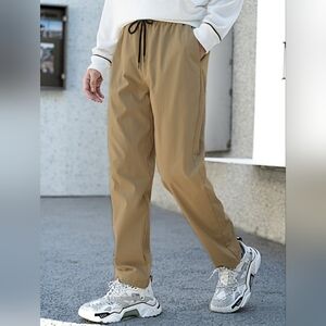 Mens Drawstring Waist Pants